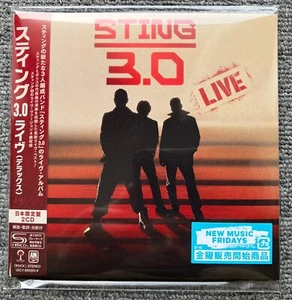 Sting 3.0 Live Limited Edition 2 SHM-CD Deluxe Version Japan - Picture 1 of 3