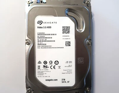 Seagate ST2000VM003 1ET164-262 SC11 TK (Z522) Thailand 2.0TB 3.5" Sata SEP-2017 - Image 1 of 3