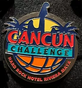 Hard Rock Hotel Riviera Maya Cancun Cafe Challenge Guitar Pin Beach Volleyball - Bild 1 von 1