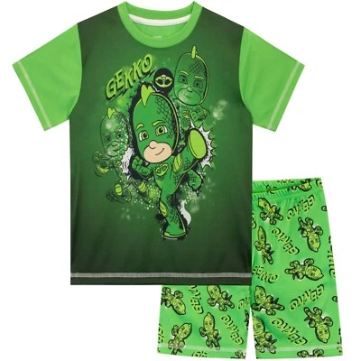PJ Máscaras Niños Niños Pijamas Ropa de Salón Pijamas Conjunto Pijamas Conjunto Pijamas Cortos Foto 1 de 4