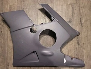 1991 - 1994 94 HONDA CBR600F2 F2 LEFT SIDE COWL FAIRING FRONT GRAY PAINT OEM - Picture 1 of 14
