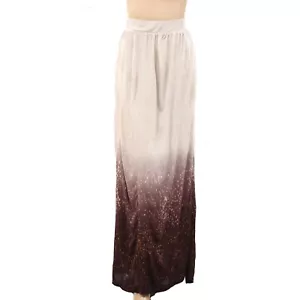 Ecote Urban Outfitters Dip Dye Long Maxi Skirt High Waisted Pull-on M New 268065 - Picture 1 of 5