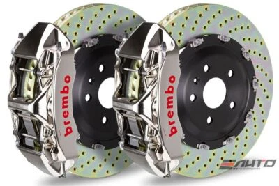 Disco de taladro Brembo delantero GT Big Brake BBK 6 pistones GT-R 380x34 víbora SRT-10 03-10 Foto 1 de 2