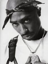 A4 6x4 Tupac 2pac Poster Print Celebrity Gangster Rapper HipHop Wall Art Picture