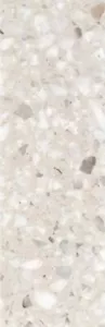 White Serie 3 in. x 10 in. Terrazzo Floor and Wall Tile (CUT PIECE SAMPLE) - Picture 1 of 3