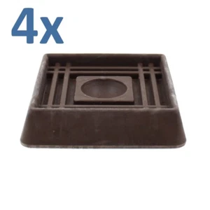 Tazze Ruota Mobili - Gomma Antiscivolo - 4 Pezzi - Stop Letti da Rotolare - Foto 1 di 4