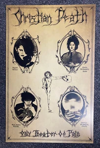 Christian Death - Only Theater of Pain 11x17 Poster Print - Picture 1 of 5