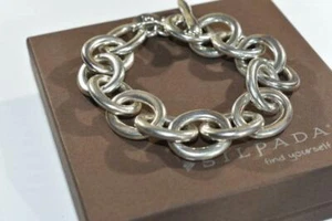 Silpada Sterling Silber Gliederarmband B2187  - Bild 1 von 12