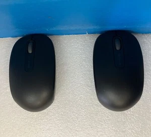 (Lot of 2x) Microsoft 1850 Wireless Mouse X892374-002 (No USB Receiver, As is) ~ - Picture 1 of 5