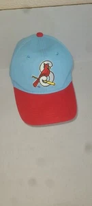 Cappello berretto Springfield Cardinals MiLB cinturino regolabile rosso su azzurro - Foto 1 di 6