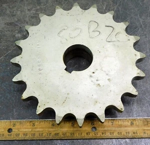 Martin 80B20 Roller Chain Sprocket #80 20 Teeth 1-1/2" Bore - Picture 1 of 8