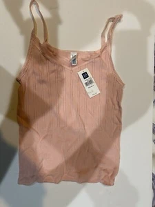 Gap Body Women’s Pink Spaghetti Strap Tank Top Size Petite Small - Picture 1 of 3