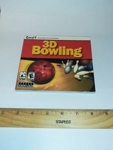 Vintage 2002 Snap! 3D Bowling PC CD-ROM Windows 95/98/ME/XP FAST SHIP - Picture 1 of 9