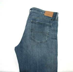 Lucky Brand Sweet Boot Destroyed Distressed Blue Jeans Size 14/32 Actual: 34X31  - Picture 1 of 11