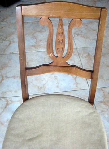 STAKMORE Solid Wood Folding Chairs Set Of 4 Padded Retro Mid Century 1950's Cover