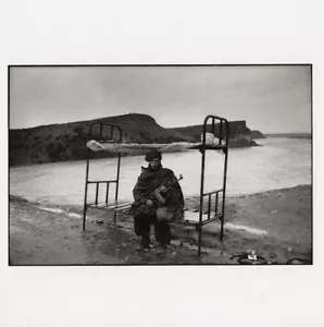 Postkarte Abbas Fotograf ""Hekmatyar Kämpfer Wache Zugang zu Kabul"" AFG MNT - Bild 1 von 1