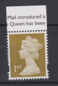 GB EX SG MS3222 MNH MINT 2011 1st Gold NVI Machin Definitive Stamp AM11 MMIL - Bild 1 von 1