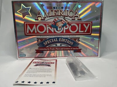 THE AMERICA Special Edition Monopoly Game - Complete - Image 1 of 4