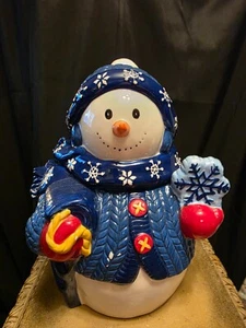 Snowman Cookie Jar - Picture 1 of 6