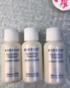 BIOSILK Hydrating THERAPY CONDITIONER TRAVEL sz. 0.5 OZ / 15 ML 3 Mini Bottles - Picture 1 of 2