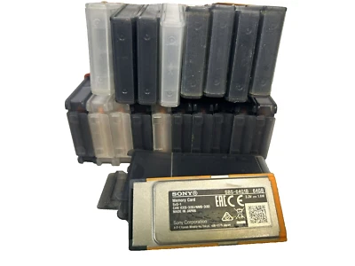 Sony SxS-1 64gb Memory card. SBS-64G1B with case - Image 1 of 3