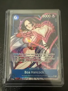 One Piece Card Game Boa Hancock OP07-051 SR Alt Art Parallel English - Picture 1 of 7