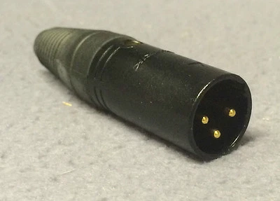 NEUTRIK NC3MEZY-B MACHO ENCHUFE XLR IDC LIBRE 3 POLOS CONECTORES CABLE DJ