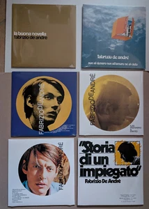 LP FABRIZIO DE ANDRE' - LOTTO 6 LP NUOVI SIGILLATI EDITORIALE - Foto 1 di 2