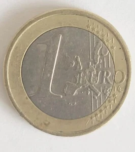 1 EURO Moneta Vintage Circolata (2002), Caccia Monete Collezionisti - Foto 1 di 3