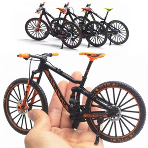 1:10 Mini Mountainbike Modell Druckguss Metall Finger Fahrrad Rennspielzeug Sammlung - Bild 1 von 20