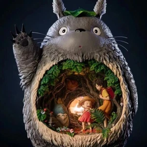 My Neighbor Totoro H30cm PVC Figura Modelo Estatua Noche Lámpara Regalo En Stock - Imagen 1 de 10