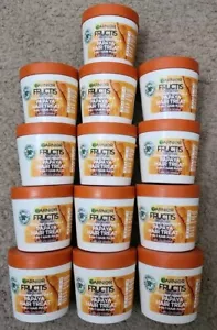 (13) Garnier Fructis SCHADENSREPARATUR + PAPAYA HAARBEHANDLUNG 3-in-1 Haarmaske 3,4 Unzen - Bild 1 von 3