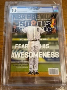 October 29, 2012 Miguel Cabrera Detroit Tigers RC Sports Illustrated CGC 9.6 1/1 - Picture 1 of 3