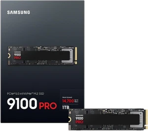 Samsung Ssd 9100 Pro Pcie 5.0x4 Nvme M.2 1Tb MZ-VAP1T0BW - Foto 1 di 1