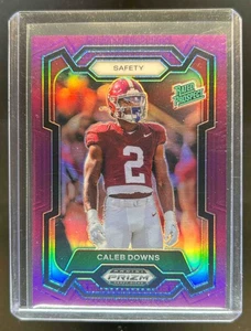 Prizm Draft Picks 2024 Caleb Downs Viola Prospetto Classificato #/75 - Foto 1 di 2