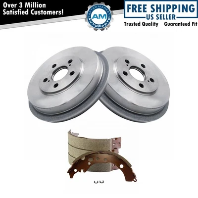 Juego de zapatas de freno trasero y tambores para Scion xD 2008-2014 Foto 1 de 4