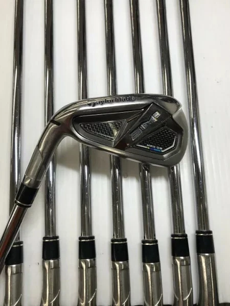 TaylorMade SIM2 MAX OS US lefty Iron Set 5-9,Pw,Aw,Sw 8pc Flex Regular - Image 1 of 4