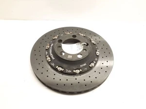 Porsche 911 GT3 GT4 Left Rear Brake Rotor Carbon Ceramic PCCB 99135240983 Crack* - Picture 1 of 12