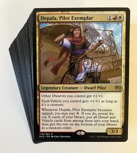 MTG Magic The Gathering Boros Depala, Pilot Exemplar ⛏️ 100 Card Commander Deck - Picture 1 of 4