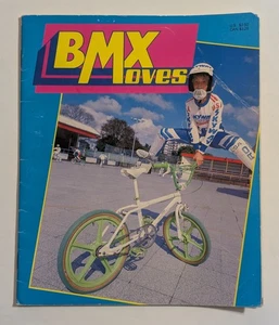 BMX Moves (1987 Willowisp PB Book) Rare 80s Rad BMX Bike Tricks Photos & Info - Foto 1 di 14