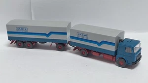 🚛Wiking MAN F8 Pritschenlastzug Albis 1/87 (25/43)🚛 - Bild 1 von 5