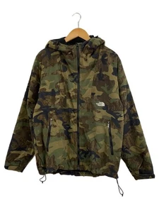 THE NORTH FACE Novelty Compact Nomad Jacket Mountain Parka L KHK Camouflage NP72 - Picture 1 of 6