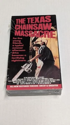 The Texas Chainsaw Massacre VHS SEALED BRAND NEW 1993 Foto 1 de 4