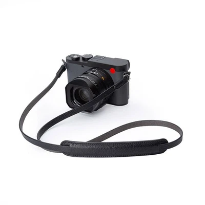 Vintage Genuine Leather Half-Wrap Camera Case Protector for Sony A6700 Black - Image 1 of 4