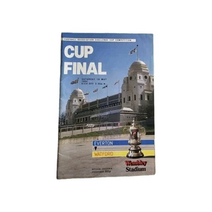 EVERTON v WATFORD 1984 FA CUP FINAL PROGRAMME - Picture 1 of 1
