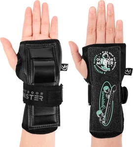OutdoorMaster Wrist Guards for Snowboarding, Skating, Skateboarding, Impact R... - Picture 1 of 15