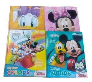 Disney Junior Mickey Mouse Clubhouse Smart Pad Books Lot – Colors & Words - Picture 1 of 6