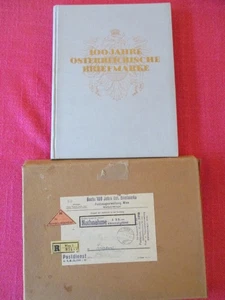 Österreich 100 Jahre Österreichische Briefmarke Wien 1950 / originalen Karton - Bild 1 von 3