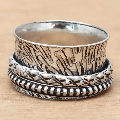 Spinner Anxiety Handmade Silver Jewelry  "8" - Image 1 of 4