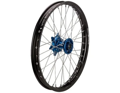 Moose SX-1 Complete Front Wheel - 21in. x 1.60in Black wheel/Blue Hub ATV/UTV - Image 1 of 3